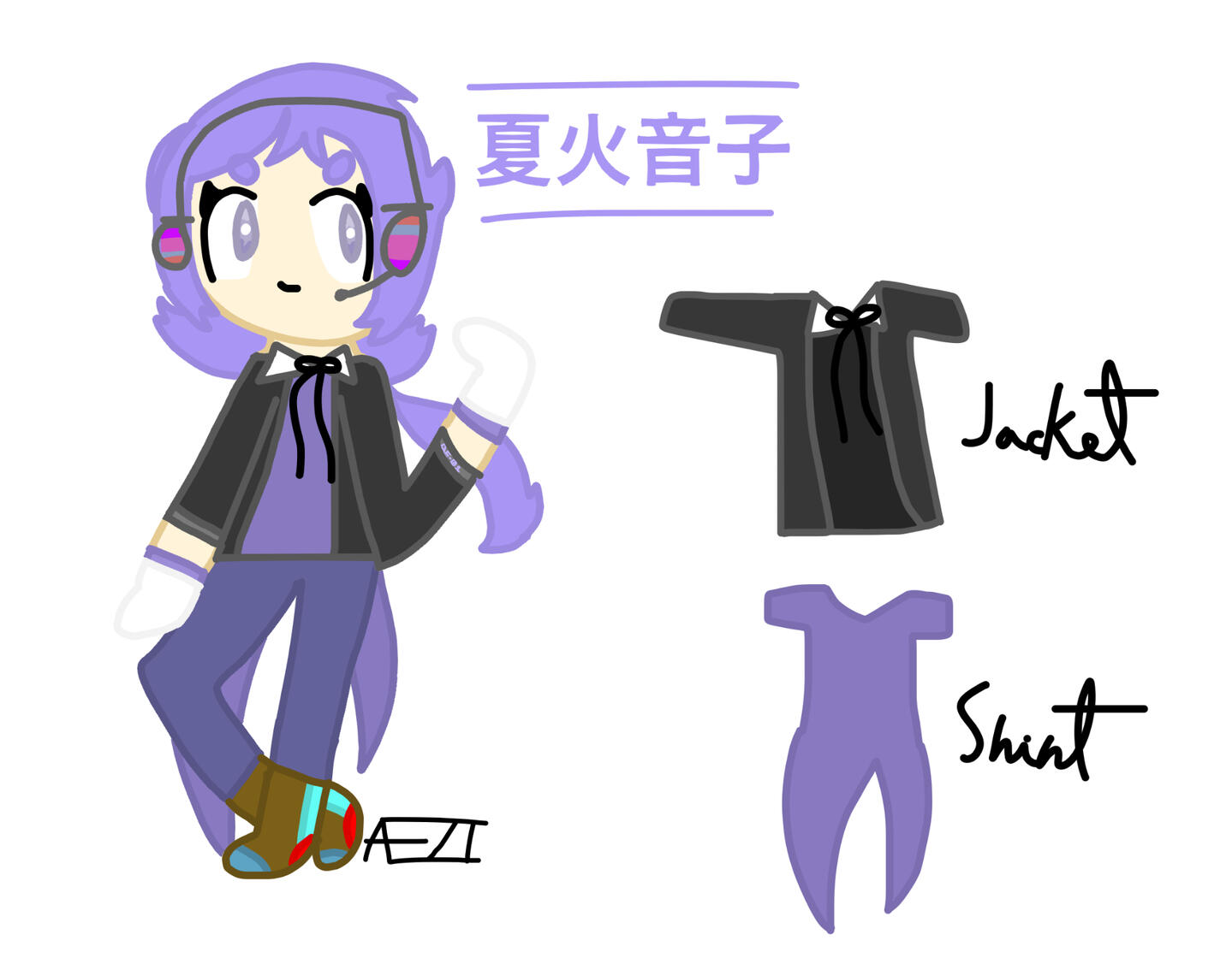 Natsu's Official Reference Art (+SWEET+)- AEZI